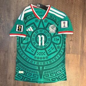 Santiago Giménez 11 Mexico home kit 2026 World Cup edition FIFA World Cup Patch